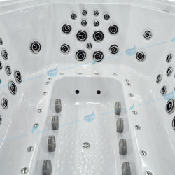 Переливной СПА бассейн Joyee SPA Dubai без оборудования