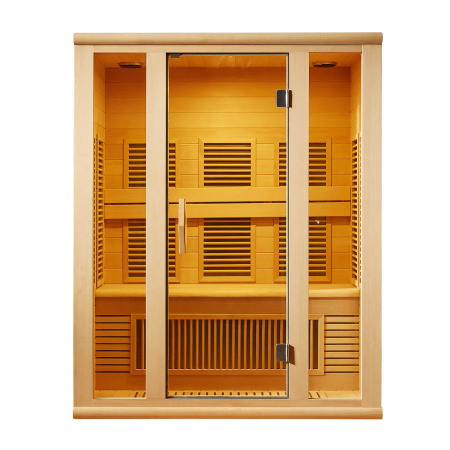 Инфракрасная сауна Mexda WS-1608SR красный кедр 1500*1050*1900