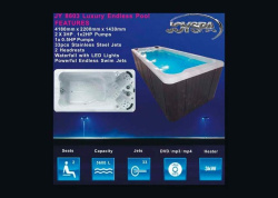 Плавательный СПА-бассейн Joy Spa JY 8603 SALE